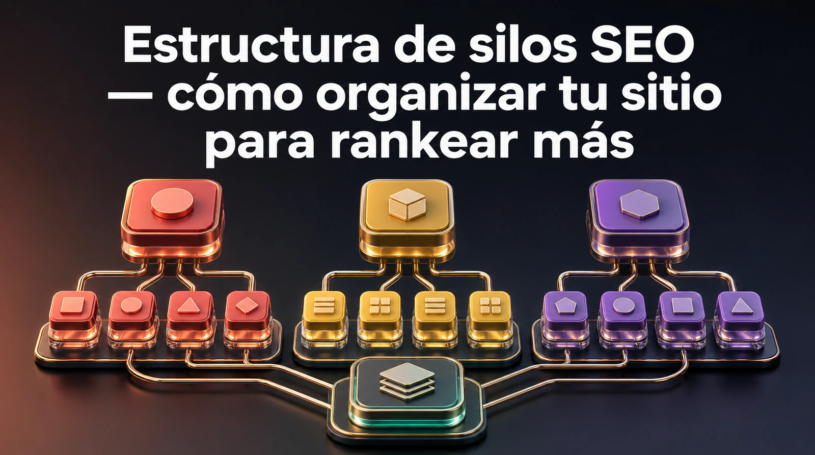 Estructura de silos SEO — cómo organizar tu sitio para rankear más