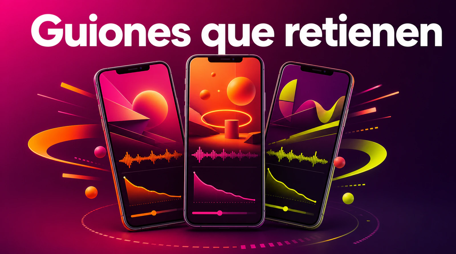 Guiones para TikTok y Reels con IA — fórmula viral 2026