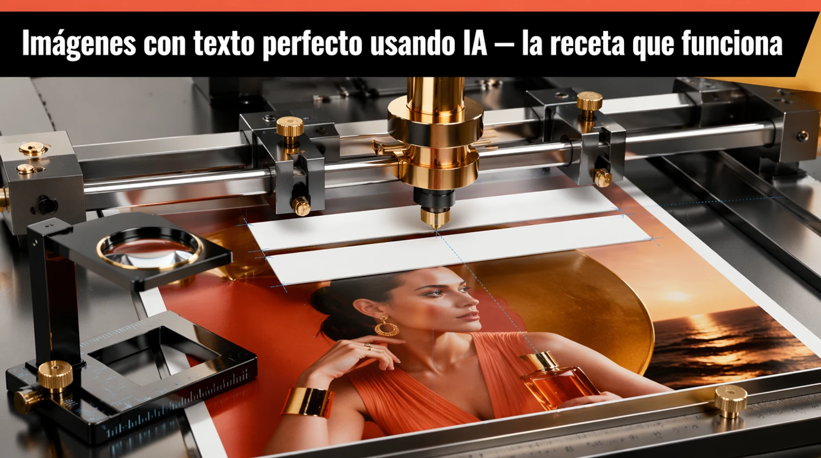 Imágenes con texto perfecto usando IA — la receta que funciona