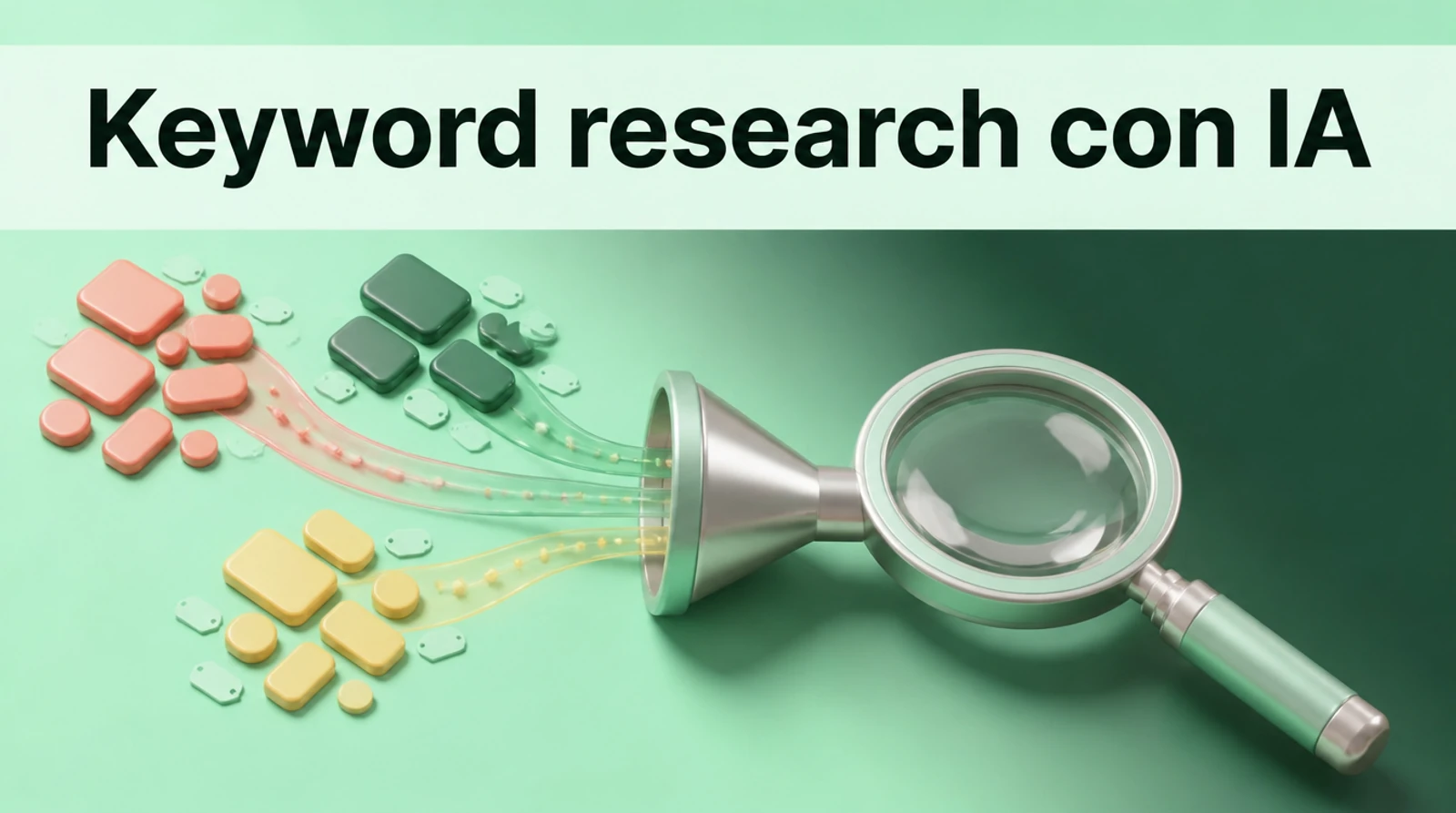 Keyword research con IA — encontrar 100 keywords ganadoras en 1 hora