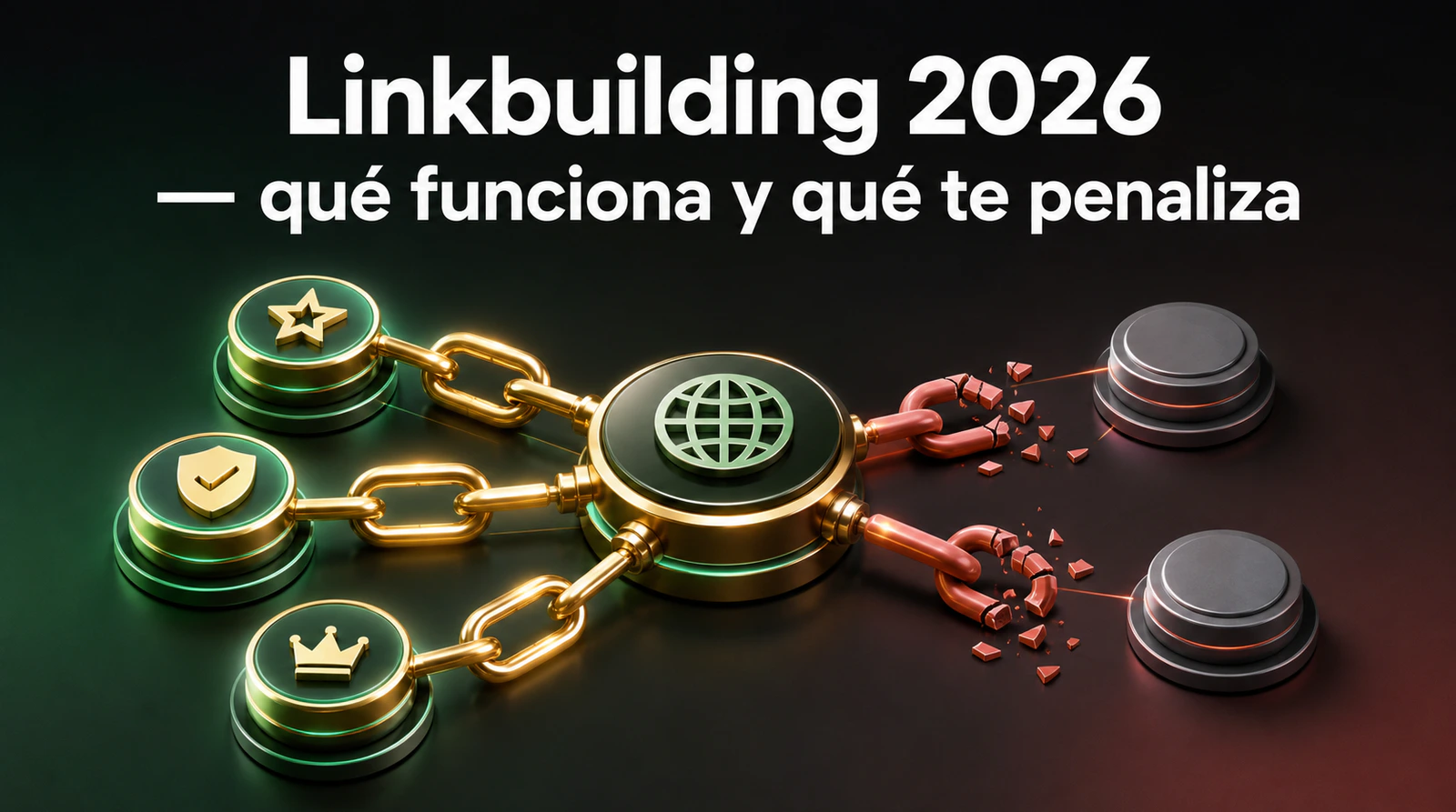 Linkbuilding 2026 — qué funciona y qué te penaliza