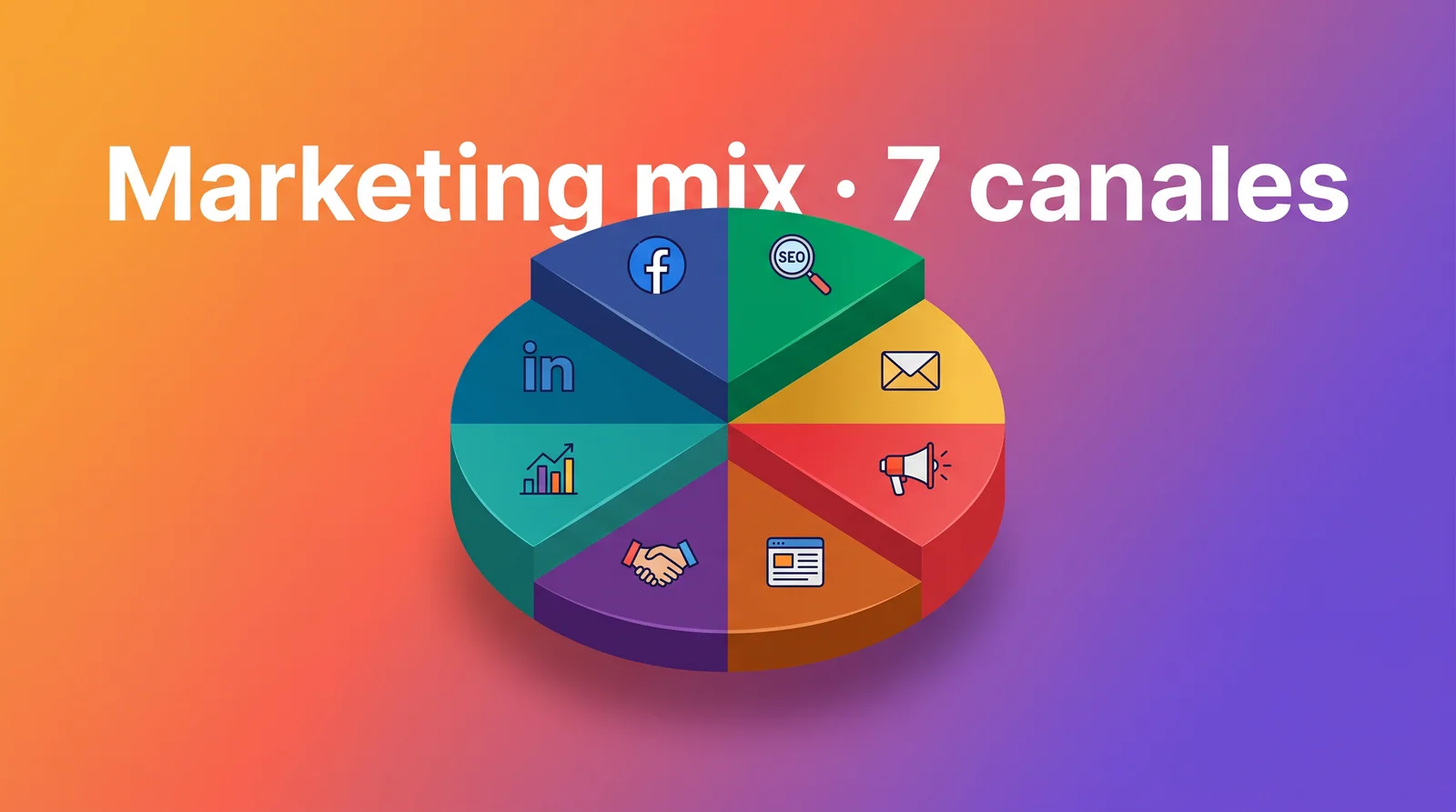 Marketing mix 2026 — el balance correcto entre 7 canales