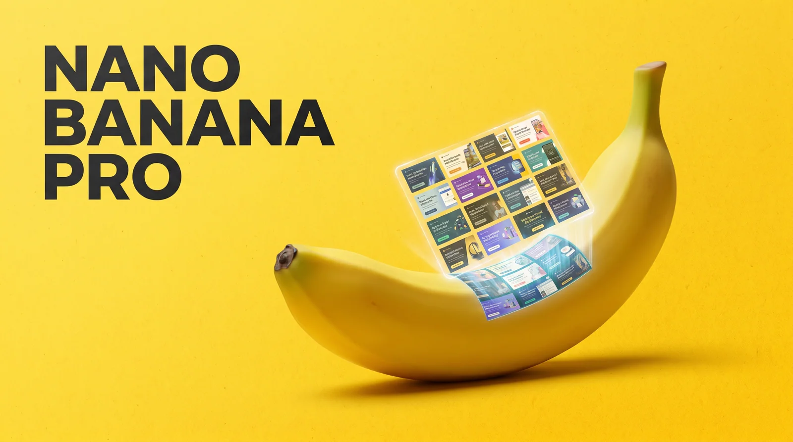 Nano Banana Pro — guía rápida para generar imágenes con texto perfecto