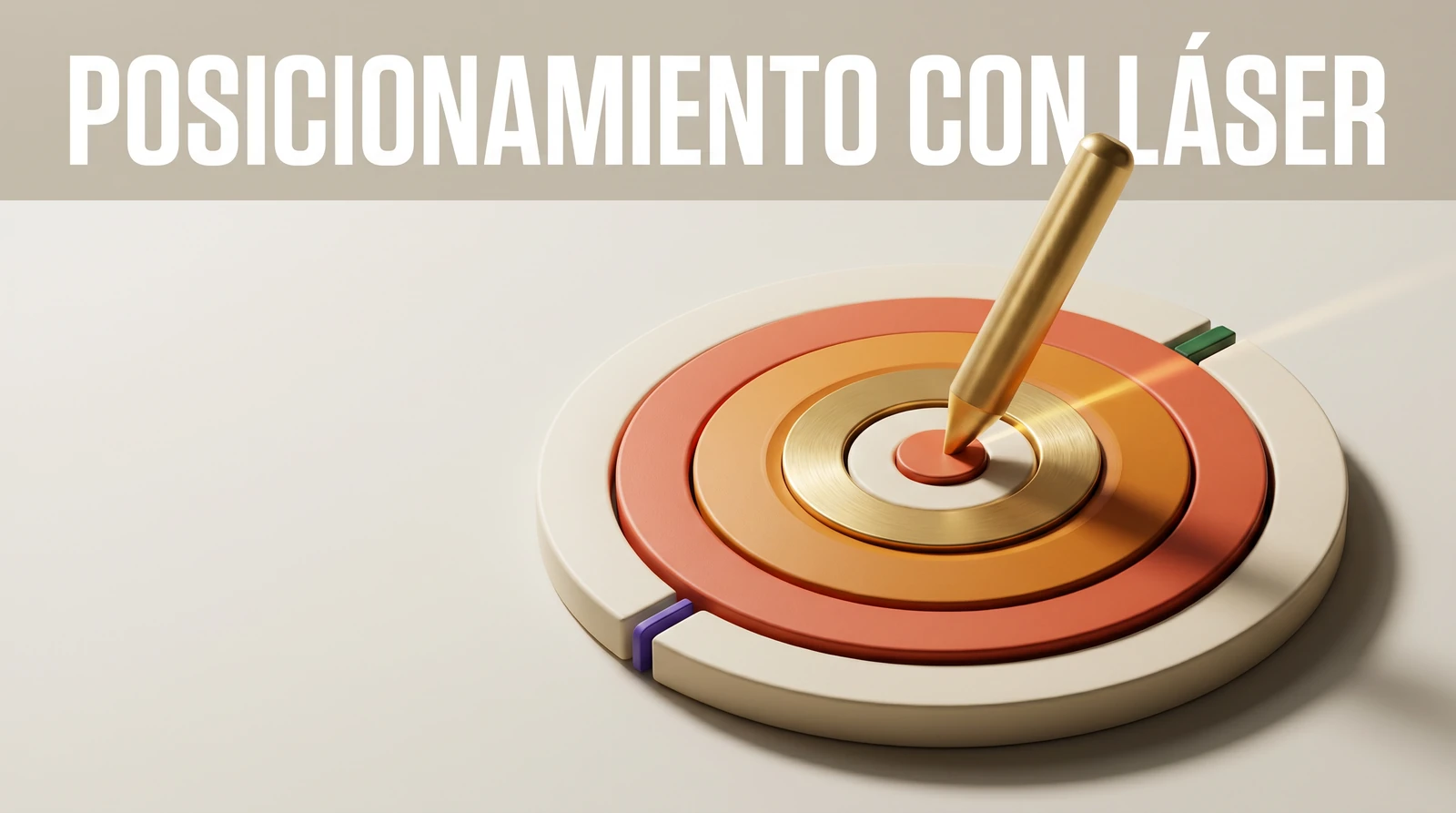 Posicionamiento de marca 2026 — encontrar tu hueco con láser