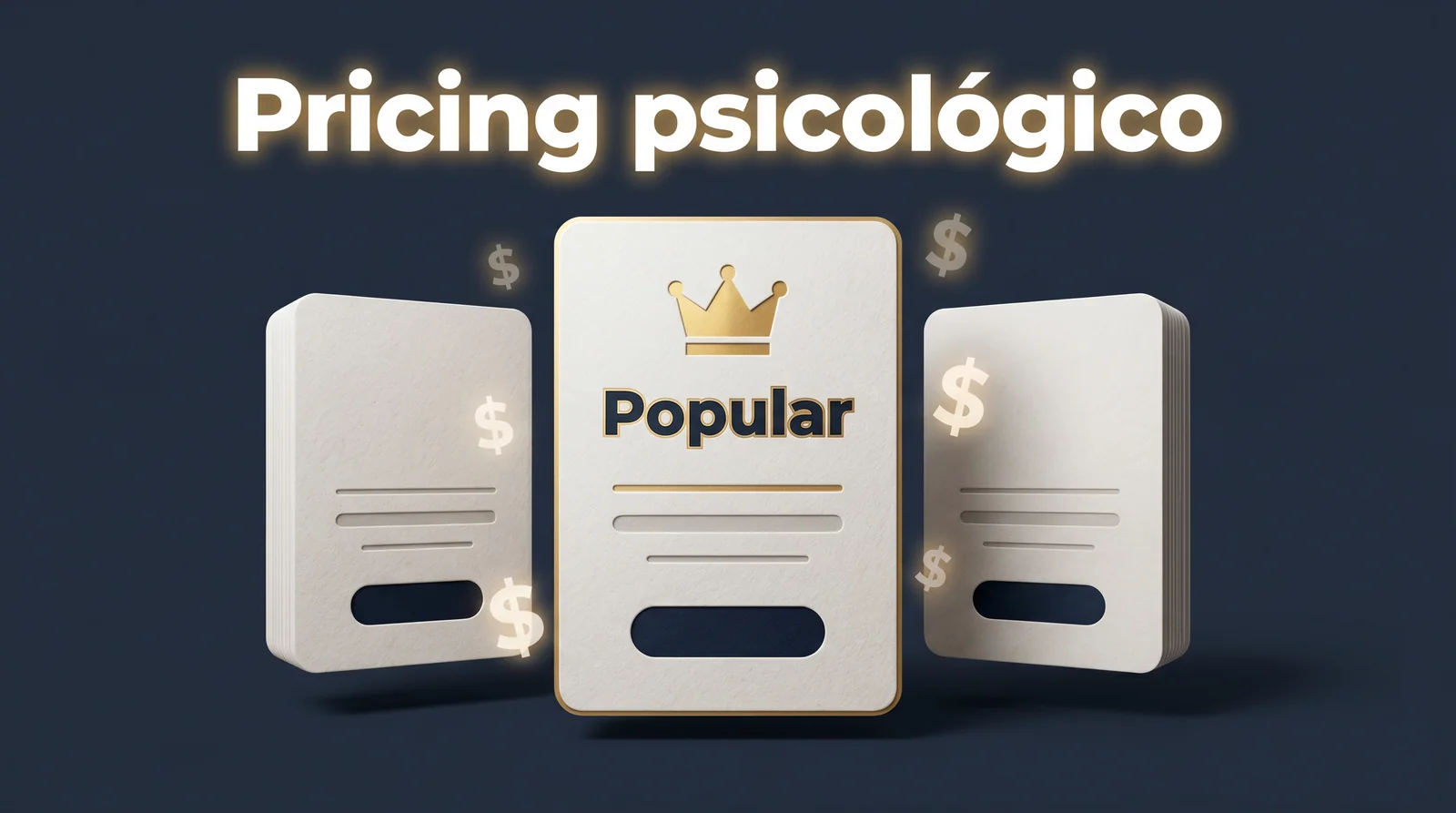 Pricing psicológico — los anchors y framings que cambian conversión