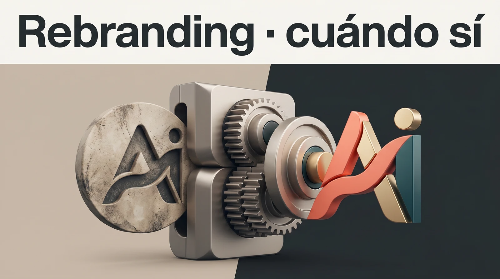 Rebranding — cuándo SÍ y cuándo es solo procrastinación cara
