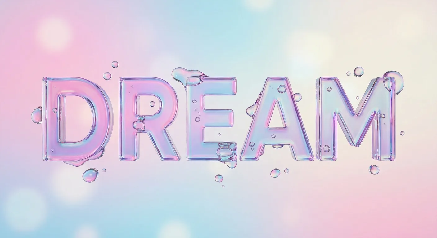 Tipografía 3D con texto